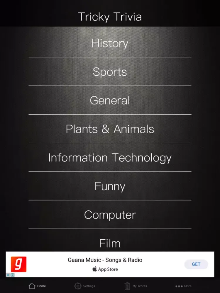 صور TrickyTrivia Lite iPad