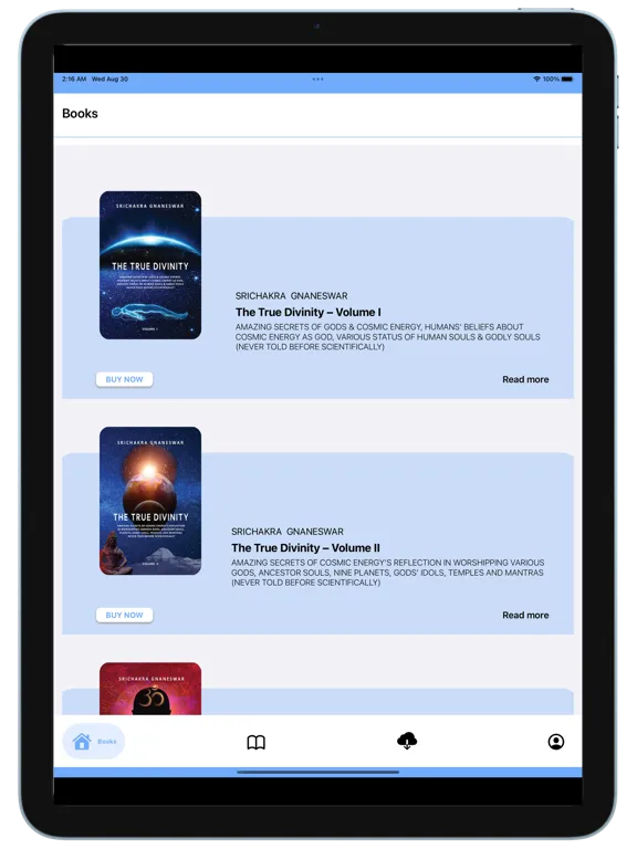 The True Divinity iPad  Screenshots