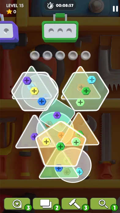 Unscrew Jam Triple Sort Game سکرین شاٹس