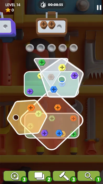 Unscrew Jam Triple Sort Game سکرین شاٹس