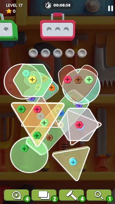 Unscrew Jam Triple Sort Game سکرین شاٹس