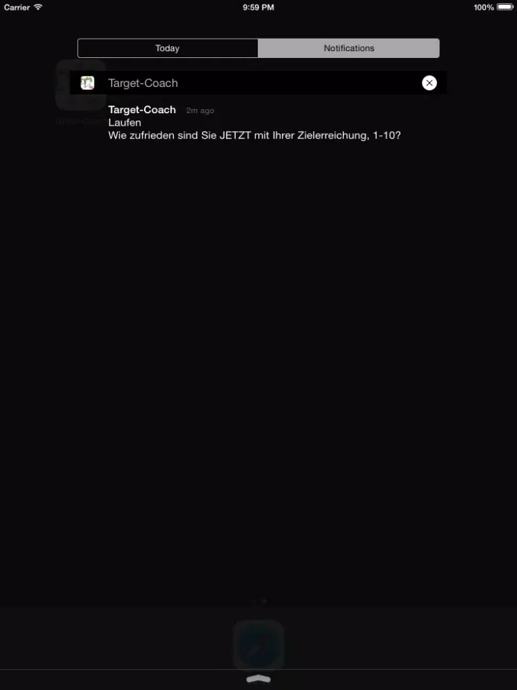 Target Coach iPad  Screenshots