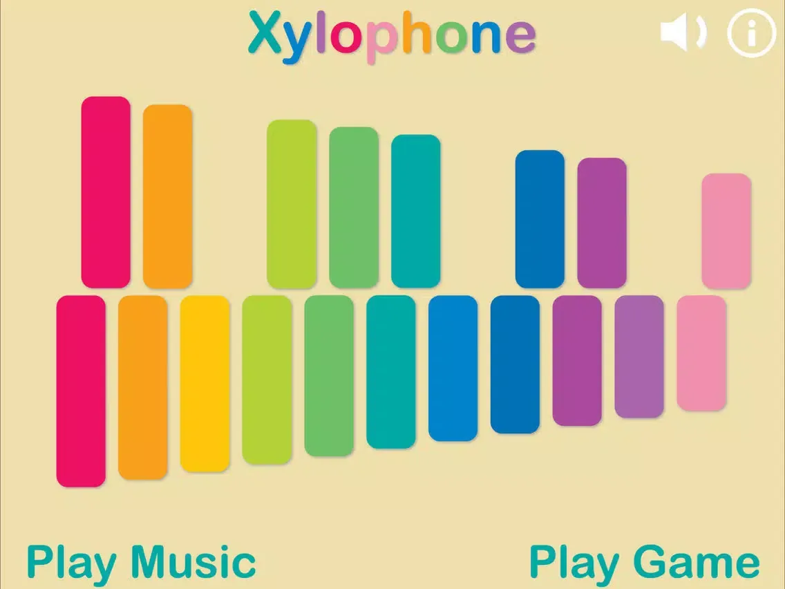 Xylophone Music Memory Game iPad 应用截图