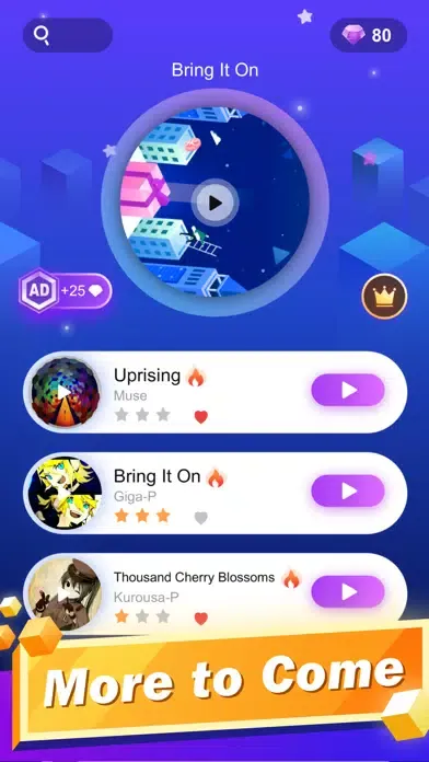 Capturas de pantalla de Beat Tiles: Piano Tiles Hop
