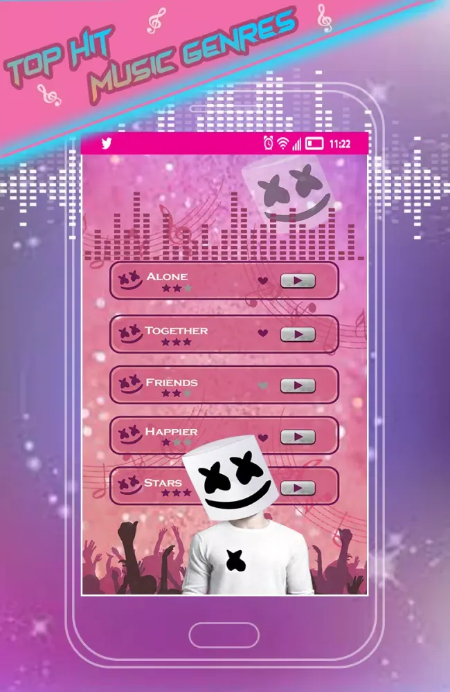 Скриншоты Magic Tiles Dj Piano Game Tile