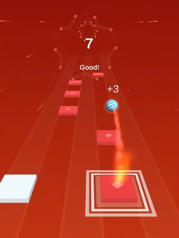 Capturas de tela do Piano Ball: Run On Music Tiles iPad 