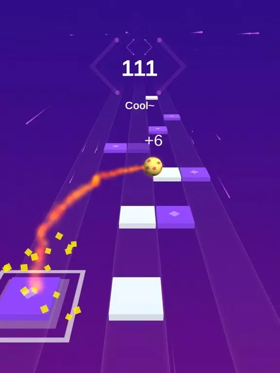 Capturas de tela do Piano Ball: Run On Music Tiles iPad 