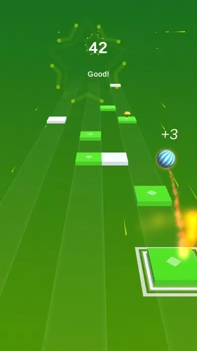 Capturas de tela do Piano Ball: Run On Music Tiles