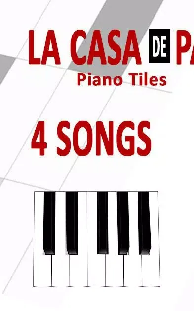 La Casa De Papel Piano Tiles Screenshots