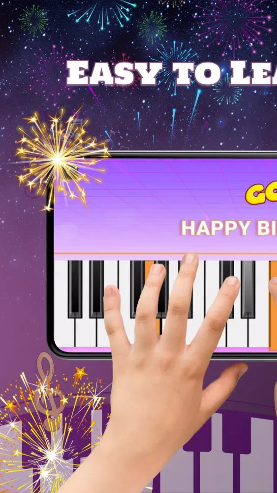 Zrzuty ekranu Piano Keyboard: Piano Practice