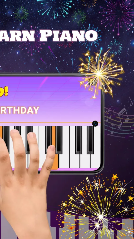 Zrzuty ekranu Piano Keyboard: Piano Practice