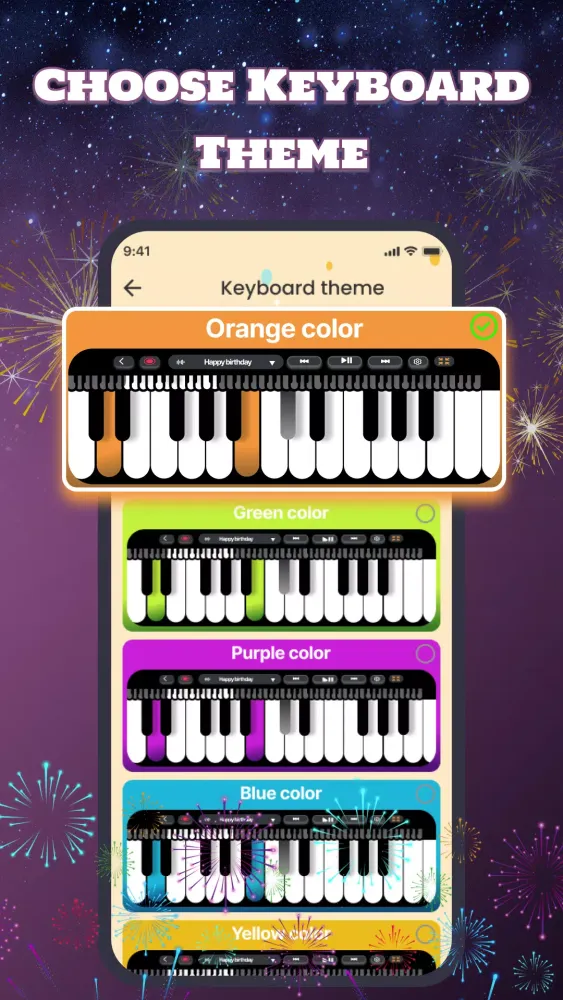 Zrzuty ekranu Piano Keyboard: Piano Practice
