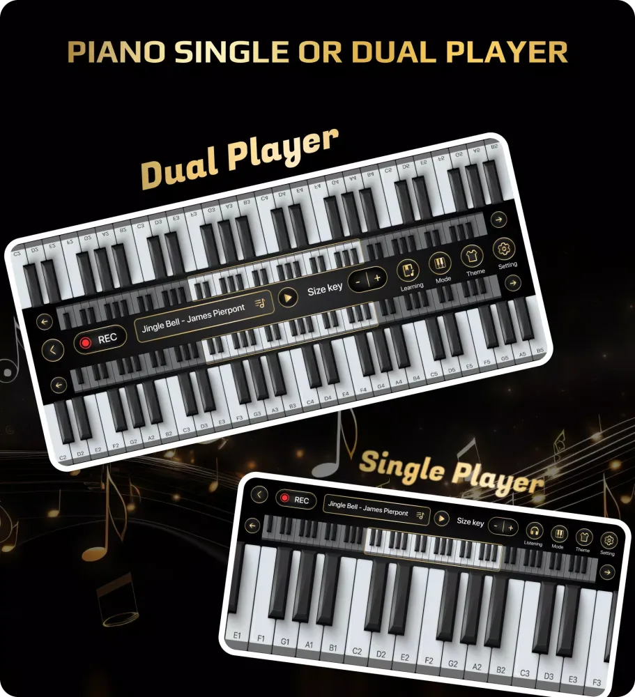 Learn Piano: Real Keyboard應用截圖