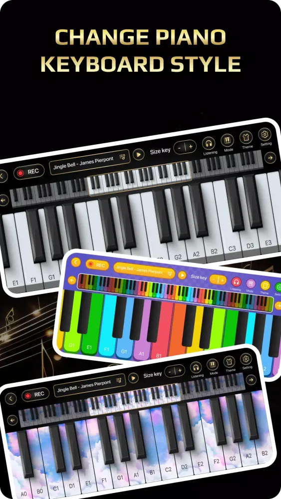 Learn Piano: Real Keyboard應用截圖