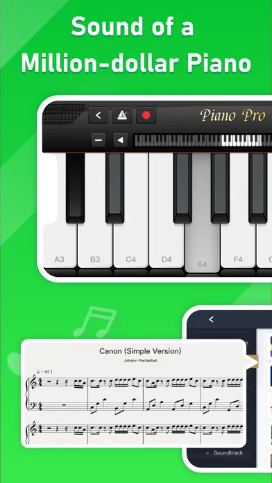Piano Pro - keyboard & songs Screenshots