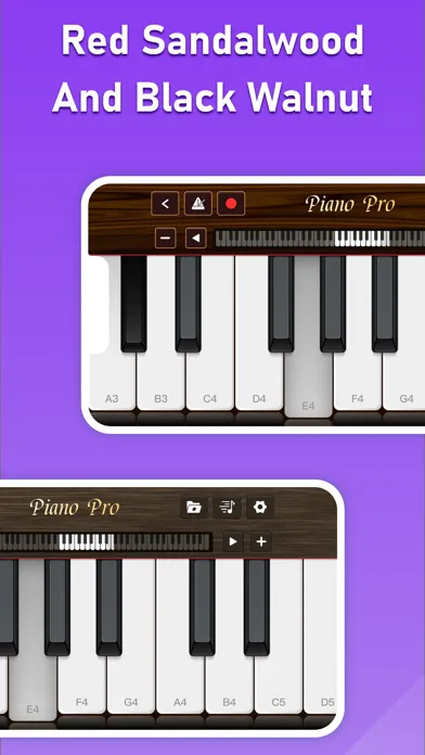 Piano Pro - keyboard & songs Screenshots