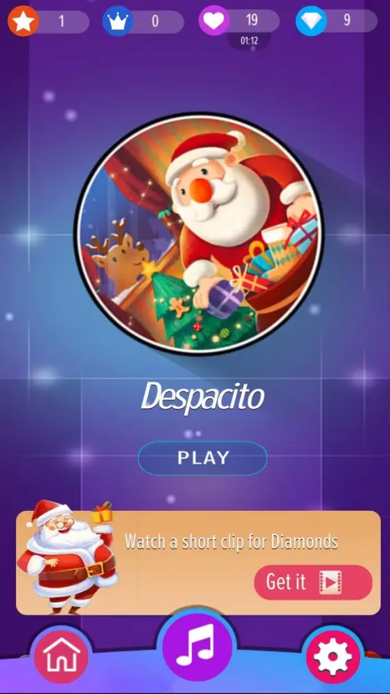 Capturas de tela do Piano Music Romance Tiles