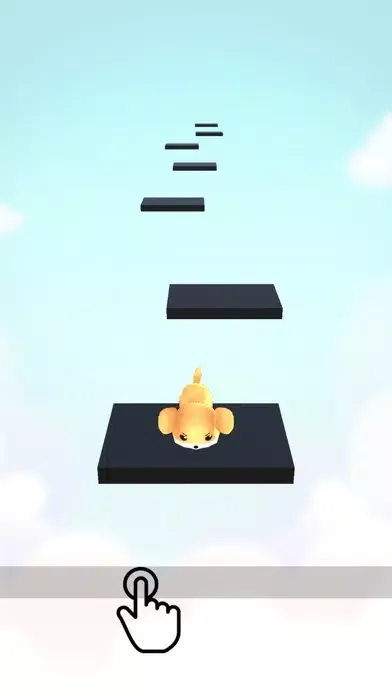 Ảnh chụp màn hình của Hopping Tiles Anime piano game