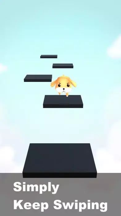 Ảnh chụp màn hình của Hopping Tiles Anime piano game