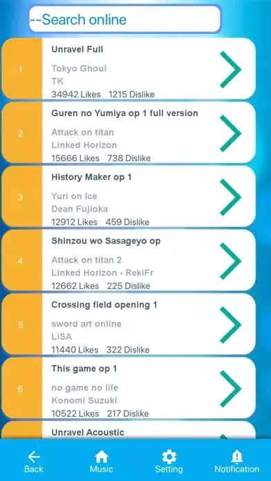 Piano Tail One Song スクリーンショット