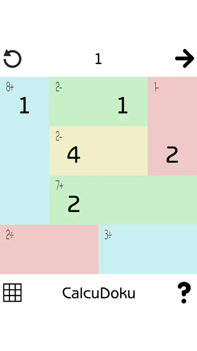 Ảnh chụp màn hình của Calcudoku (Math Sudoku)