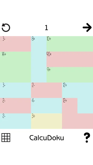 Ảnh chụp màn hình của Calcudoku (Math Sudoku)