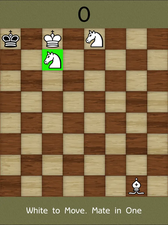 Tangkapan layar Ten Second Chess Puzzles iPad 
