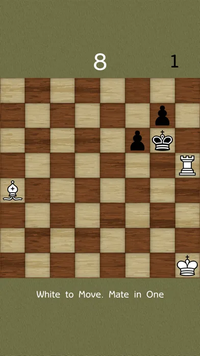 Tangkapan layar Ten Second Chess Puzzles