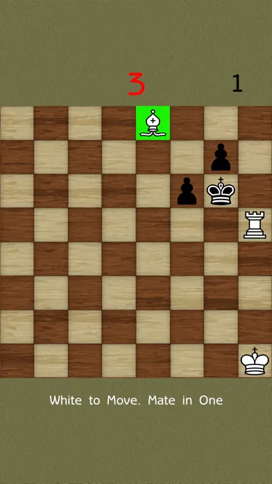 Tangkapan layar Ten Second Chess Puzzles