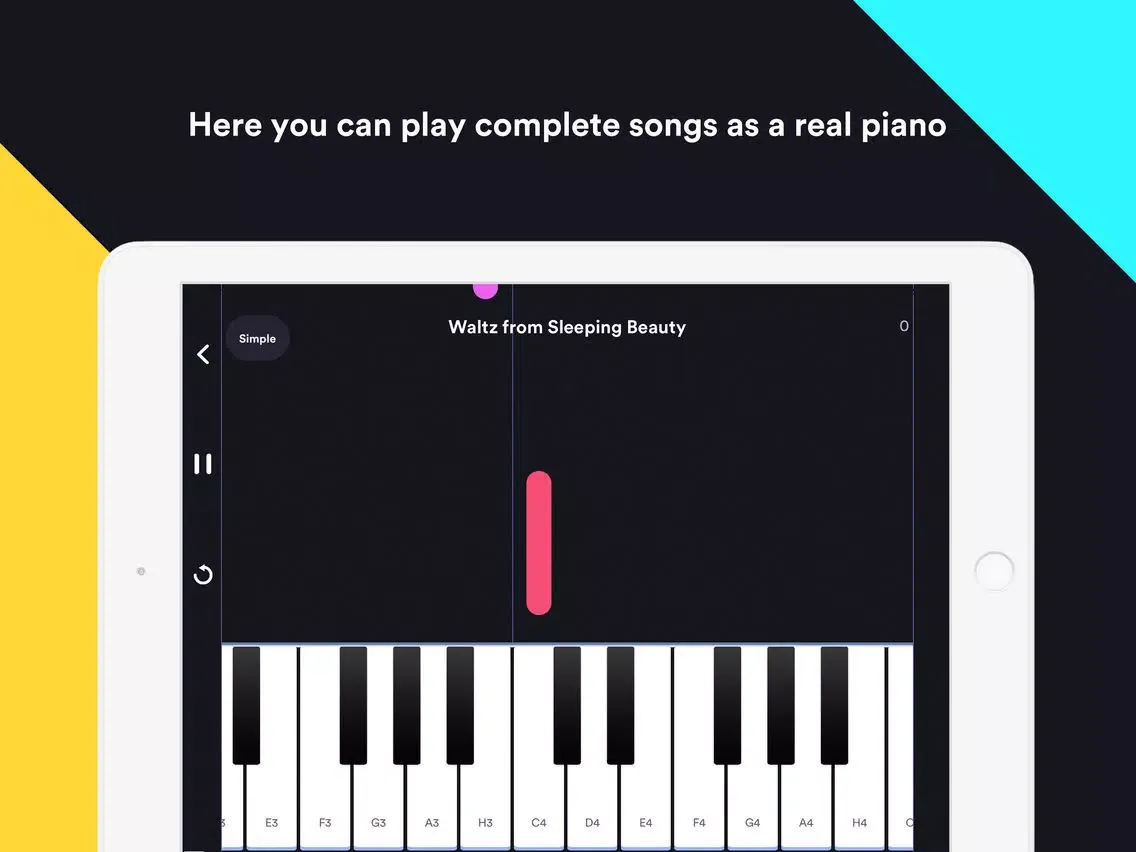Piano keyboard pro & games app iPad 应用截图