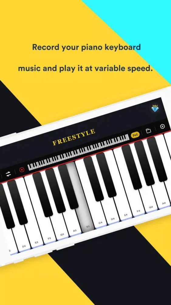Piano keyboard pro & games app应用截图