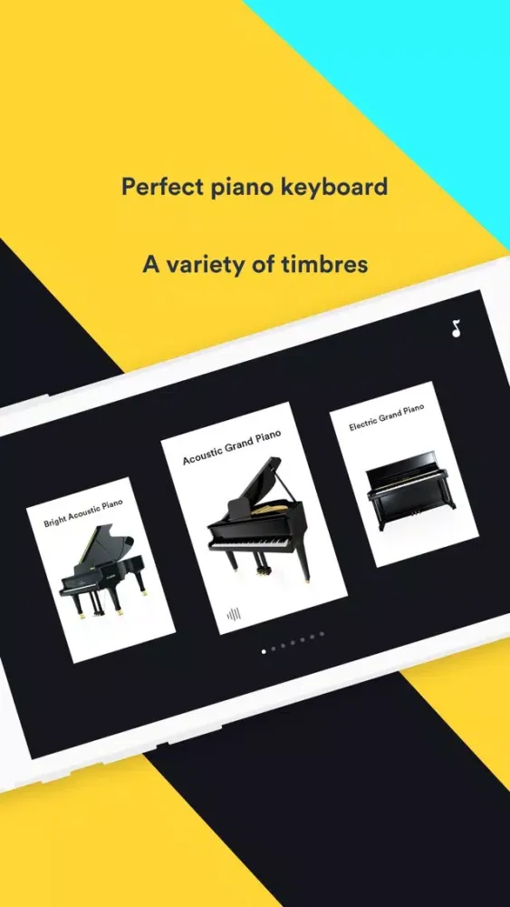 Piano keyboard pro & games app应用截图