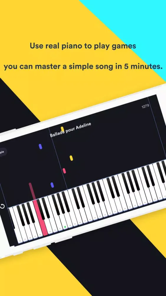 Piano keyboard pro & games app应用截图