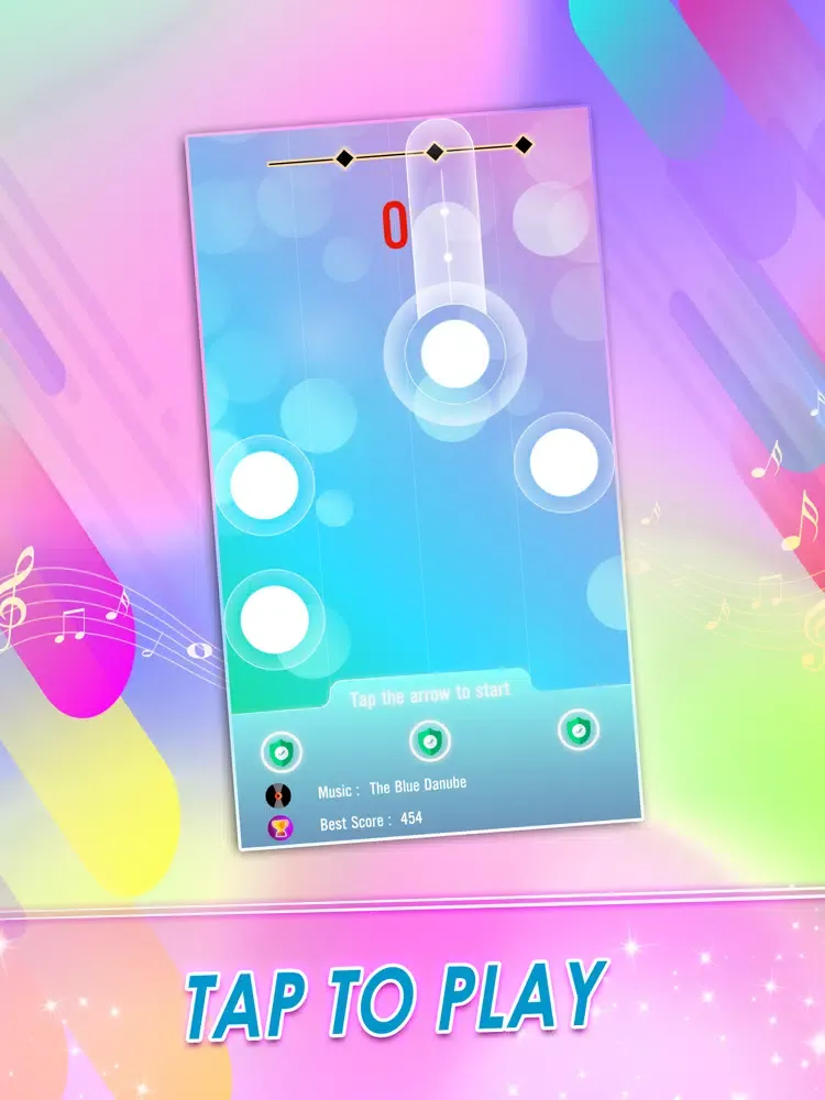 Paino Tiles 2 - Magic Piano iPad 應用截圖
