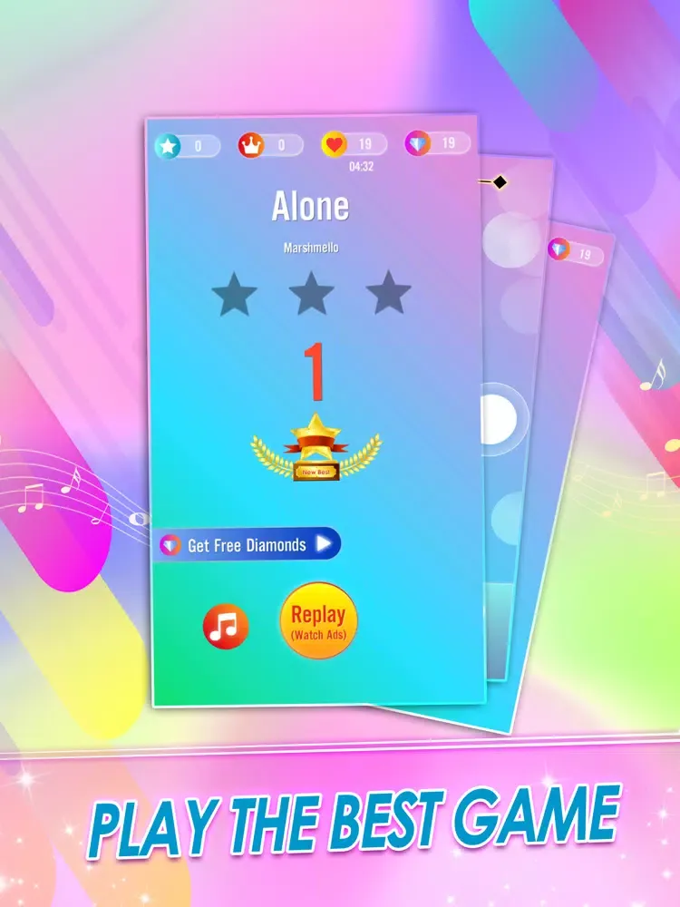 Paino Tiles 2 - Magic Piano iPad 應用截圖