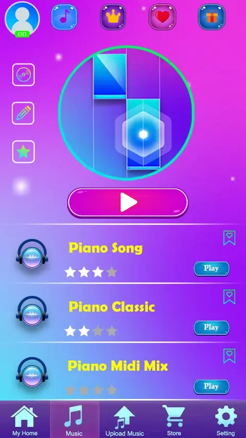 BTS Piano kpop game Ekran Görüntüleri