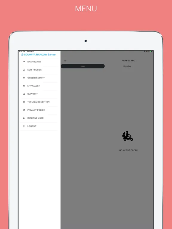Parcel Pro iPad  Screenshots