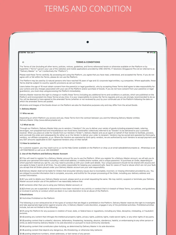 Parcel Pro iPad  Screenshots