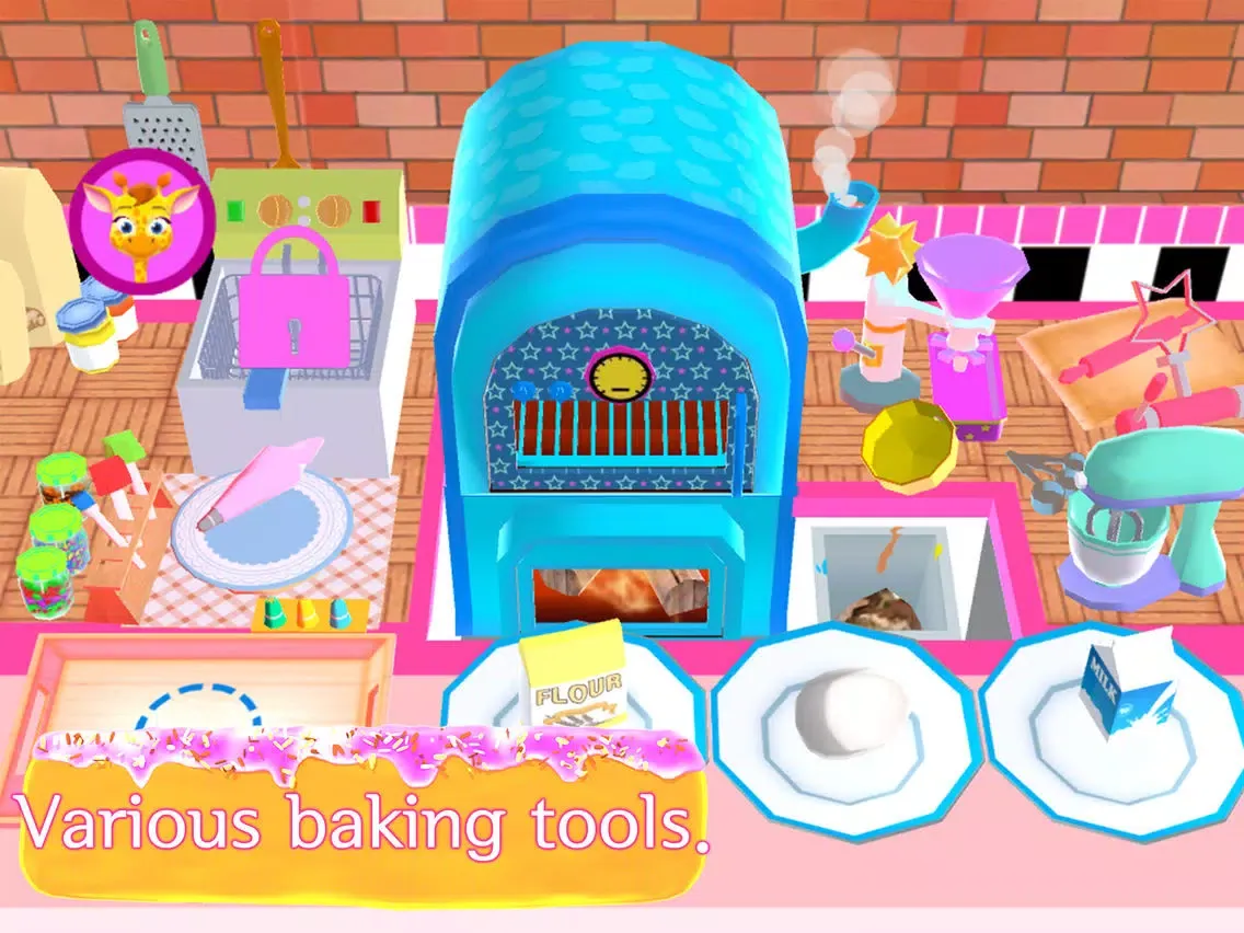Picabu Bakery: Cooking Games iPad 應用截圖
