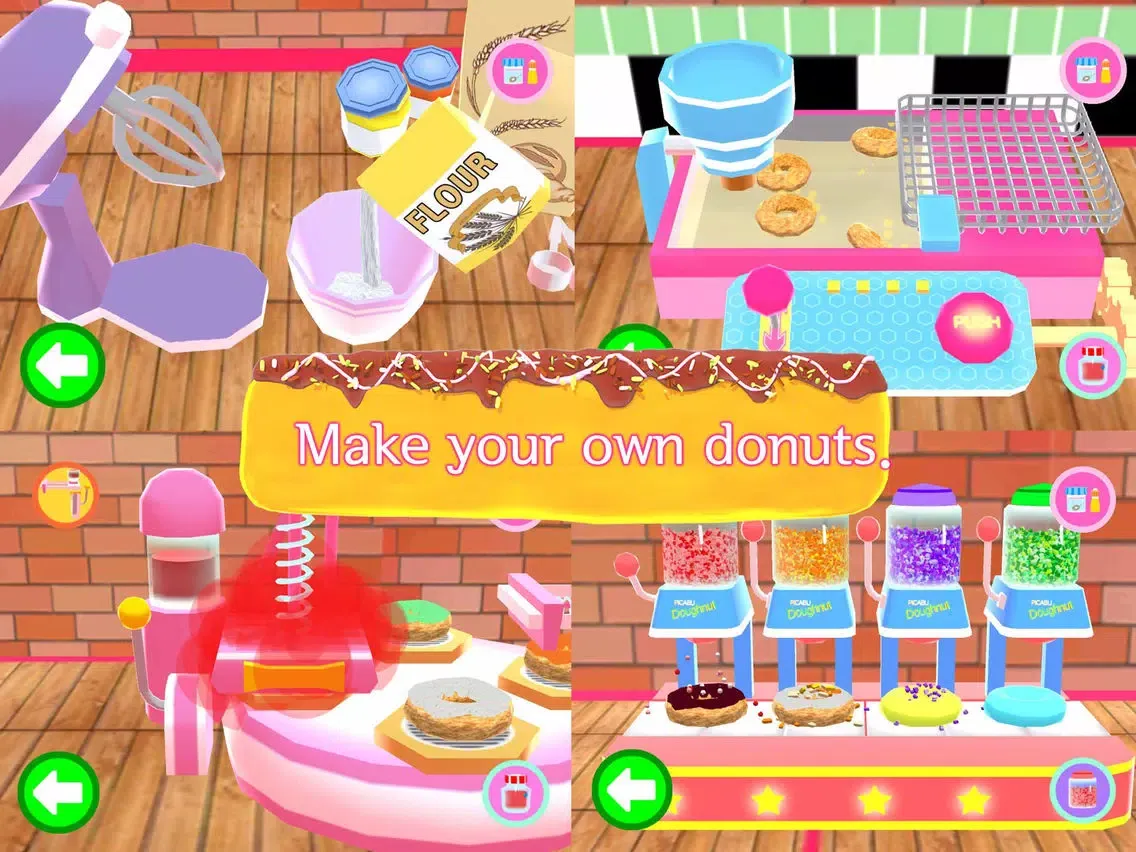 Zrzuty ekranu Picabu Chocolate Shop: Cooking Games iPad 