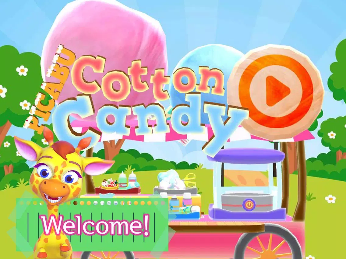 Captures d'écran de Picabu Cotton Candy: Cooking Games iPad 