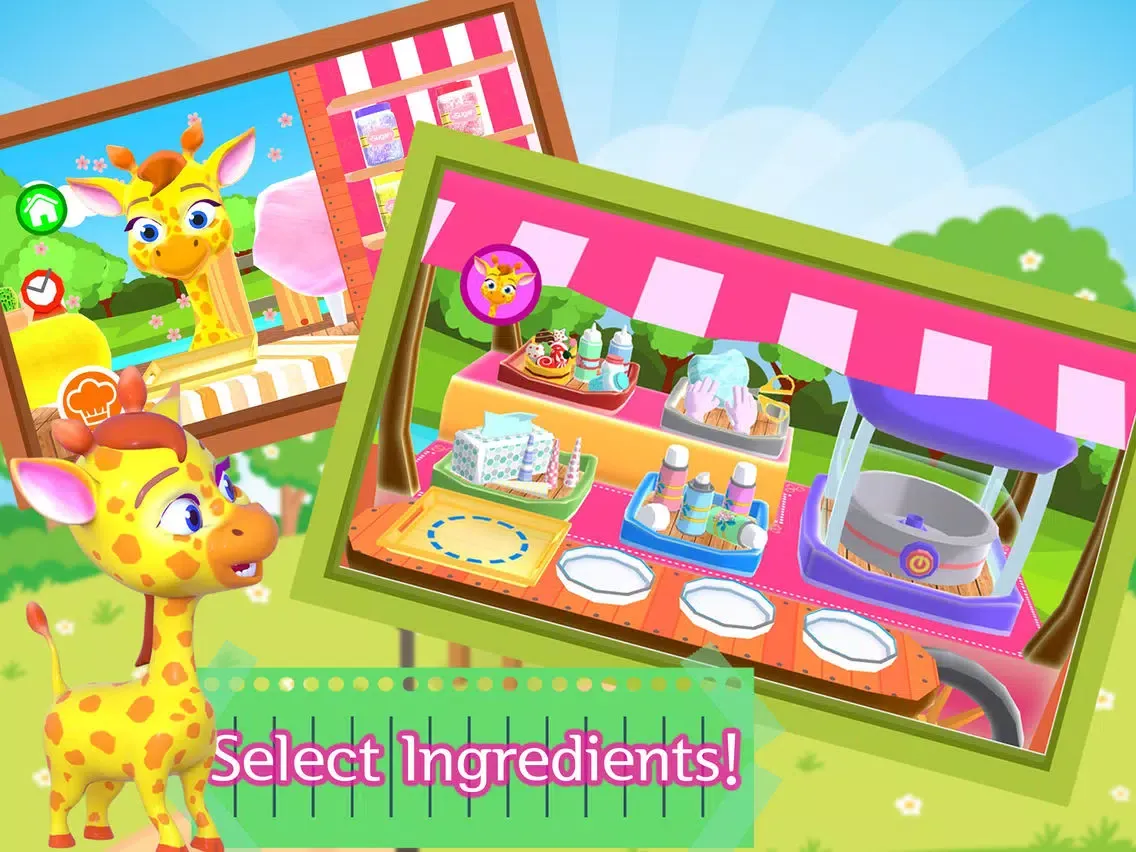 Captures d'écran de Picabu Cotton Candy: Cooking Games iPad 