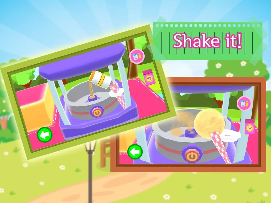 Captures d'écran de Picabu Cotton Candy: Cooking Games iPad 