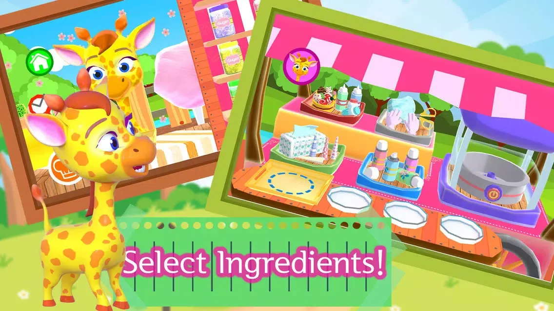 Captures d'écran de Picabu Cotton Candy: Cooking Games