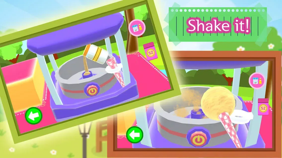 Captures d'écran de Picabu Cotton Candy: Cooking Games