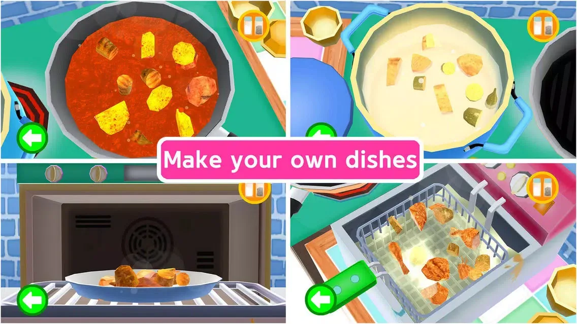 Picabu Kitchen: Cooking Games スクリーンショット