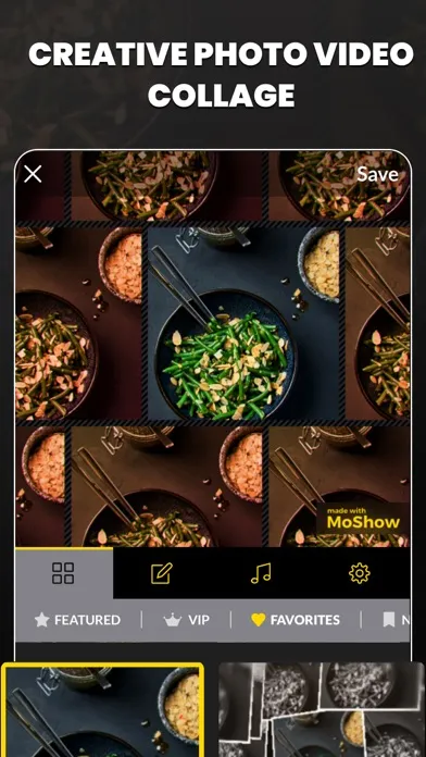 ภาพหน้าจอของ MoShow Slideshow Maker Video