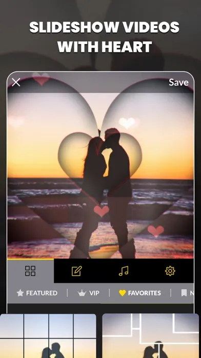 ภาพหน้าจอของ MoShow Slideshow Maker Video
