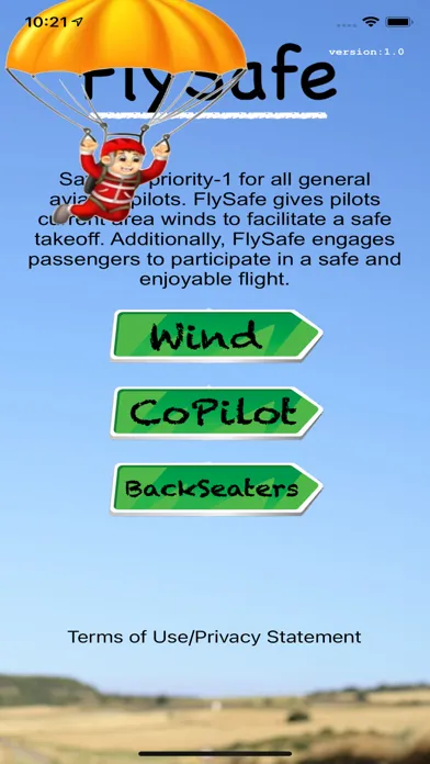 FlySafeApp Screenshots