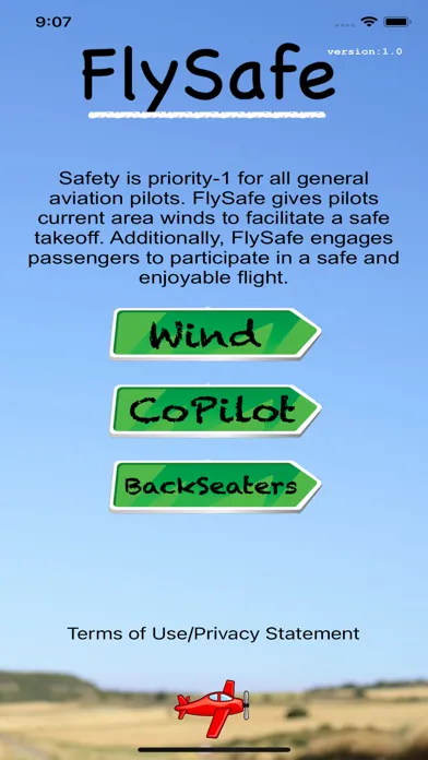 FlySafeApp Screenshots